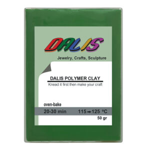 خمیر پلیمری دالیس کد D305 (سبز ۵۰ گرمی)