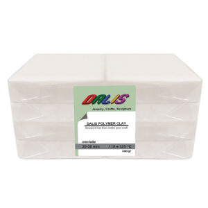 خمیر پلیمری دالیس کد 8D111 (بی رنگ 400 گرم)