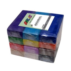 D1025 خمیر پلیمری دالیس کد D1025 (12 رنگ 300 گرم)